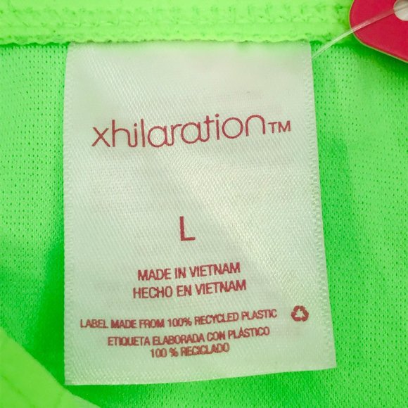 Xhilaration Women's Large 8-10 Textured High Leg V-String Bikini Swim Bottom New - Picture 5 of 9